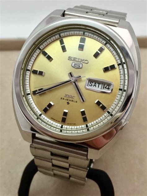 Seiko NO RESERVE PRICE 5 DX 6106 8180 Men Catawiki