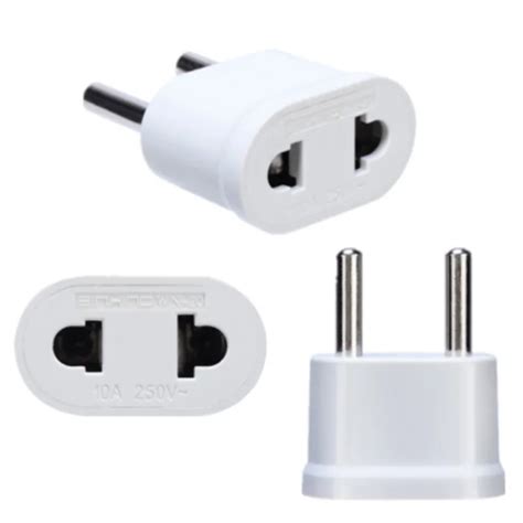 Pcs Us Japan Cn Eu Kr Plug Adapter Us To Eu European Euro Kr American