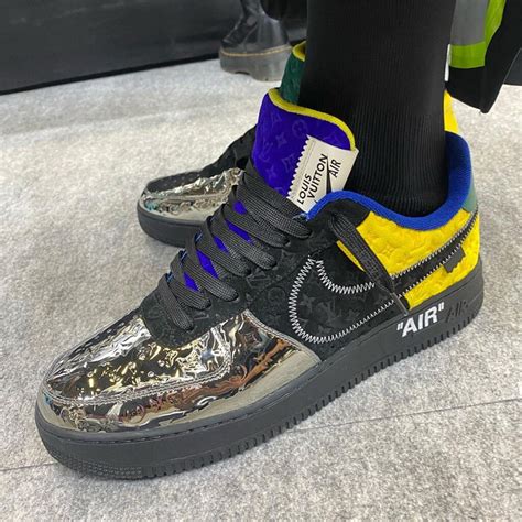 Louis Vuitton X Nike Air Force Collaboration The Blup