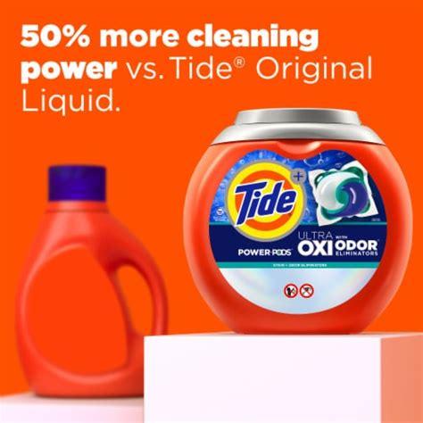 Tide Power Pods With Ultra Oxi Odor Eliminators Original Scent