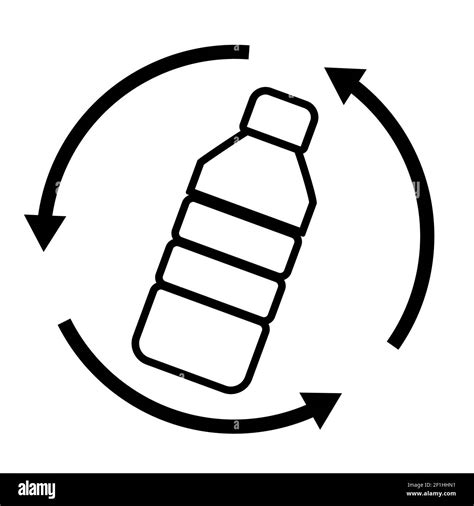 Recycled plastic water bottles Black and White Stock Photos & Images ...