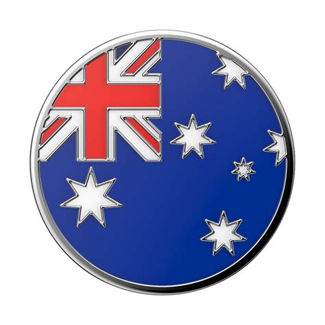 Enamel Australian Flag