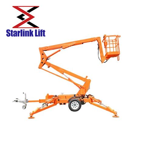 Factory Wholesale Lifting Equipment Self Propelled Articulating Boom