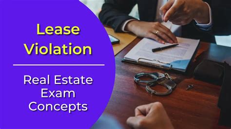 Lease Violation Definition Real Estate License Wizard