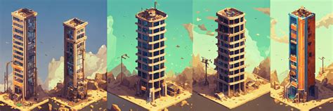 Lexica Isometric Upgrade Evolution Progression Of A Post Apocalyptic