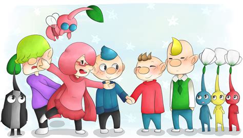 Pikmin: Greetings (1 of 5) - [Louie x Olimar] by saiiko on DeviantArt