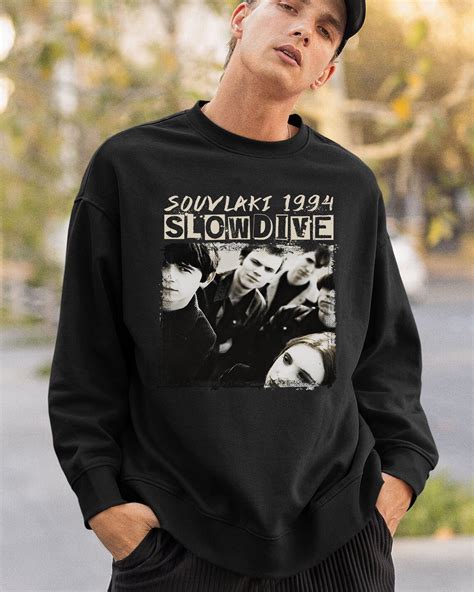 Slowdive Vintage Sweatshirt Slowdive Band Graphic Shirt Slowdive