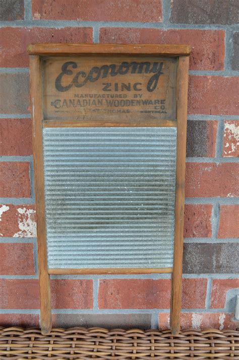 Old Wooden Washboard Vintage Washboard Canadian Woodenware Etsy