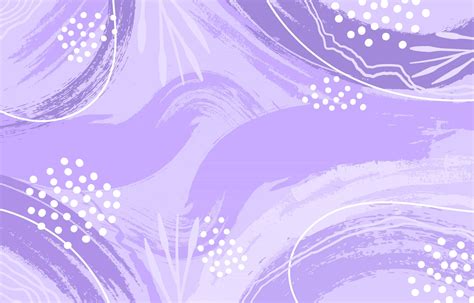 Solid Pastel Purple Background