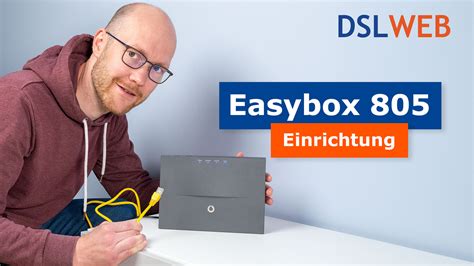 Vodafone Easybox 805 Einrichten Anleitung Zur Installation