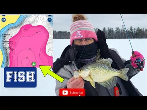 Ice Fishing Crappies In Northern Wisconsin YouTube