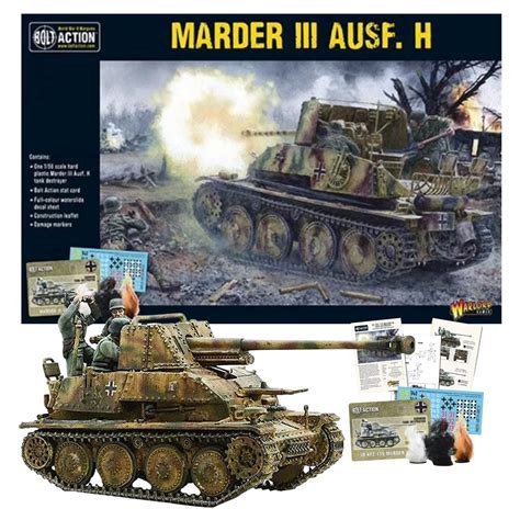 Buy Bolt Action Miniatures Warlord Games Mader Iii Ausf H German