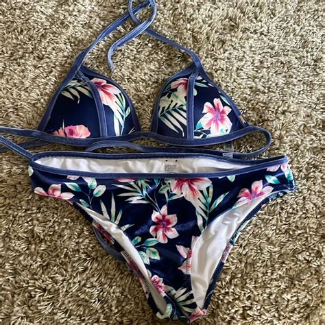 Pink Velvet Bikini Push Up Gem
