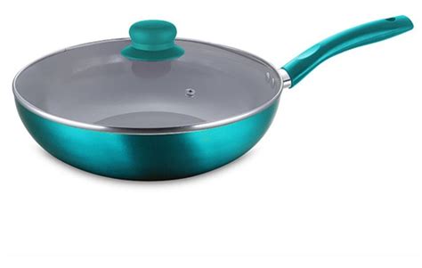 Wok Montecarlo Aluminio Fondo Cerámico Marca Doral 30 Cm Cuotas