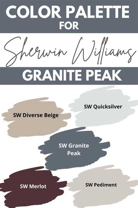 Sherwin Williams Granite Peak Sw Sherwin Williams Exterior House