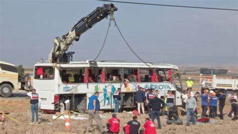 Otobüs Kazasında Hayatını Kaybedenlerin İsimleri Belli Oldu Objektif