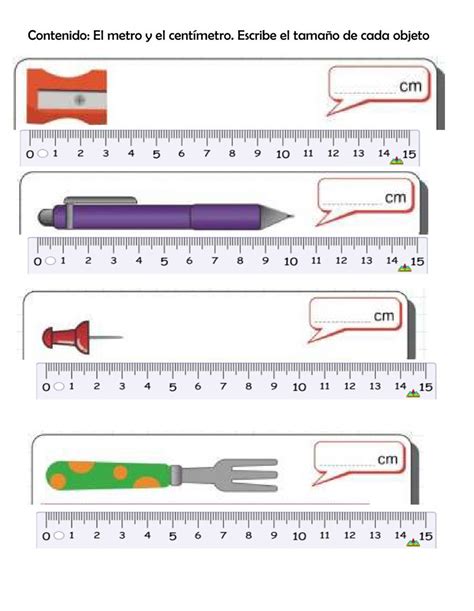 Medidas De Longitud Ficha Interactiva Y Descargable Puedes Hacer Los