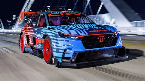 Video Hybrid Honda Cr V Beast Race Car With Kw Revealed Drive