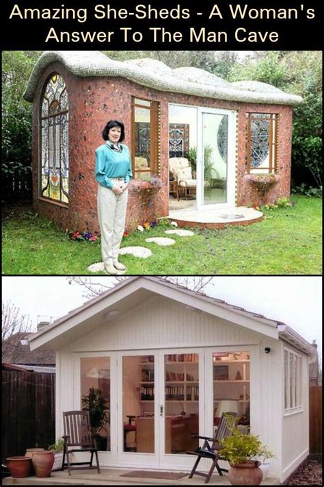 She Sheds Are A Woman S Answer To A Man S Bat Cave And These Amazing Design Ideas Will Take