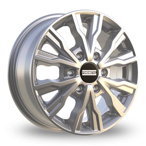 Fondmetal Pro Gloss Silver Alloy Wheels Wheelbase