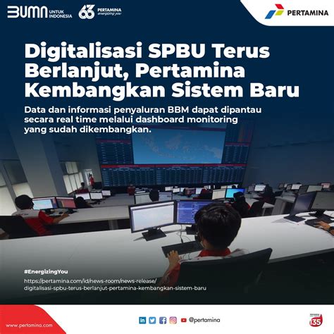 Digitalisasi SPBU Terus Berlanjut Pertamina Kembangkan Sistem Baru