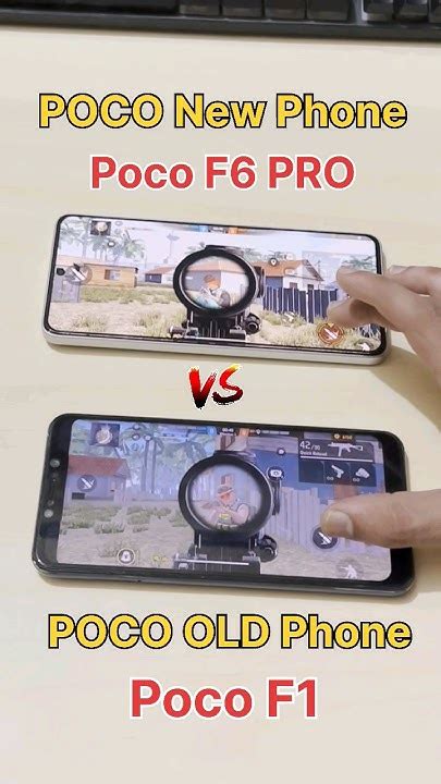 Poco Old Phone 😈 Vs Poco New Phone 😈 Poco F6 Pro Vs Poco F1 Freefire