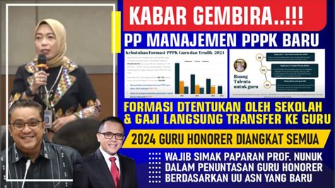 YES KABAR BAIK DARI BU NUNUK BAGI GURU HONORER DI SELEKSI PPPK 2023