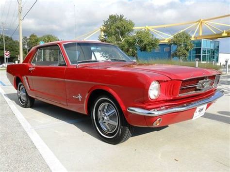 Find used Restored 1965 Ford Mustang Coupe Red Auto Driven To FL From ...