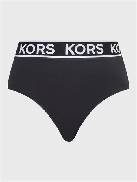 Michael Michael Kors Bikini Unterteil Logo Mm M Schwarz Modivo At