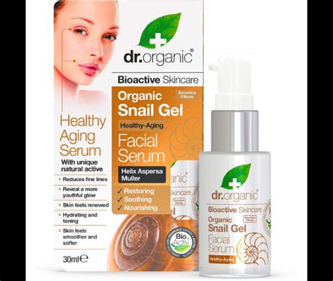 Dr Organic Snail Gel Facial Serum Ml Domian Pharmacy