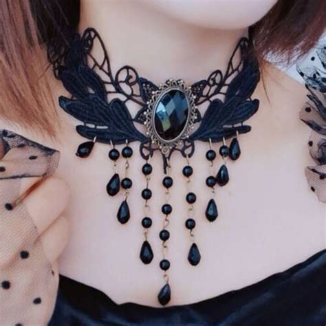 Sexy Clavicular Chain Black Lace Collar Fashion Lace Necklace Gift EBay