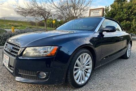 Used 2010 Audi A5 Convertible For Sale