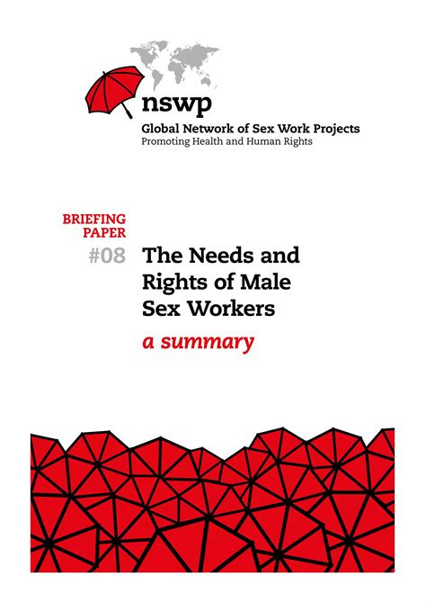 The Needs And Rights Of Male Sex Workers Summary Pdf