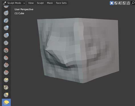 Unable to use sculpting tools on objects I have made - Blender Stack ...