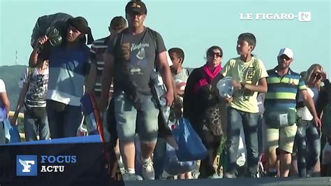 Des Milliers De Migrants Traversent La Mac Doine Pour Rejoindre La