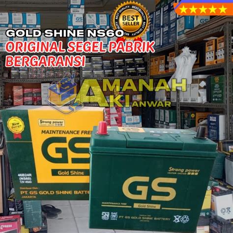 Jual Aki Kering Gs Ns Aki Mobil Aki Gold Shine Toyota Avanza