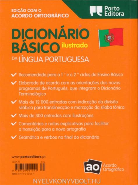 Dicionário Básico ilustrado da Língua Portuguesa Nyelvkönyv