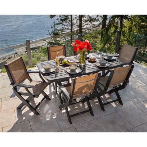 Polywood® Coastal 7 Piece Dining Set Pws154 1 Polywood® Official Store