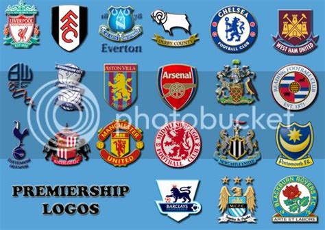 English Football Clubs Logo