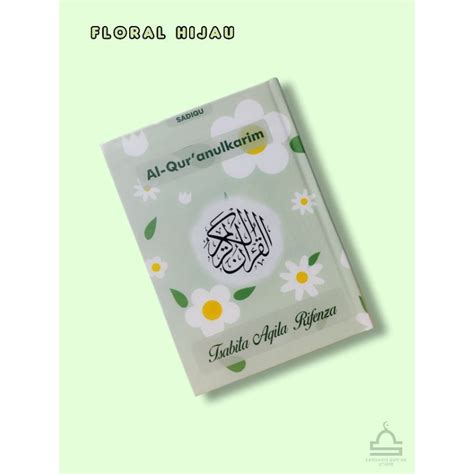 Jual Al Qur An Hafalan Custom Nama Blok Warna Terjemah Perkata Latin