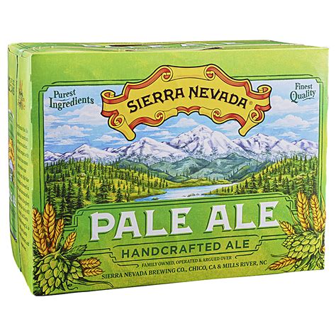 Sierra Nevada Pale 12pk 12 Oz Cans Applejack