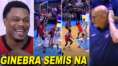 Semis Na Ang Ginebra Brownlee Pinagpratiksan Lang Ang NLEX Kamot