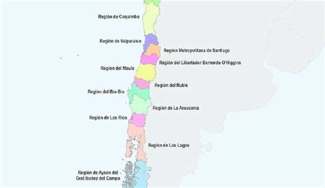 Tenemos Un «nuevo Mapa De Chile Tras El Nacimiento De La Nueva RegiÓn