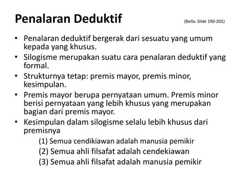 Contoh Logika Deduktif Dan Induktif Ilmu