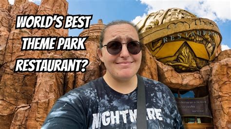 Worlds Best Theme Park Restaurant Mythos Universal Orlando YouTube