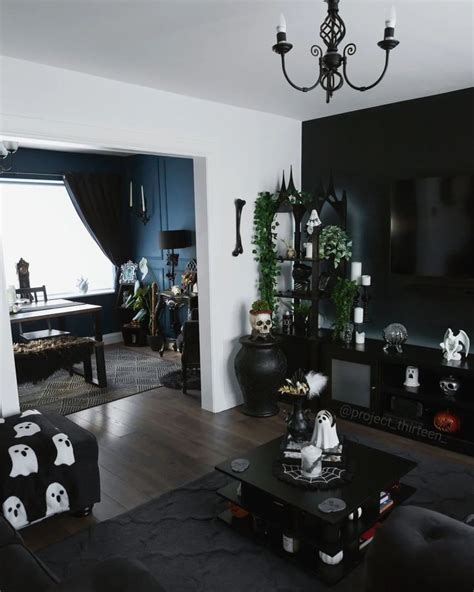 Gothic Living Room Cool Ways To Make A Grand Statement Gothic