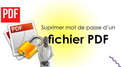 Comment Enlever Le Mot De Passe Fichier PDF YouTube