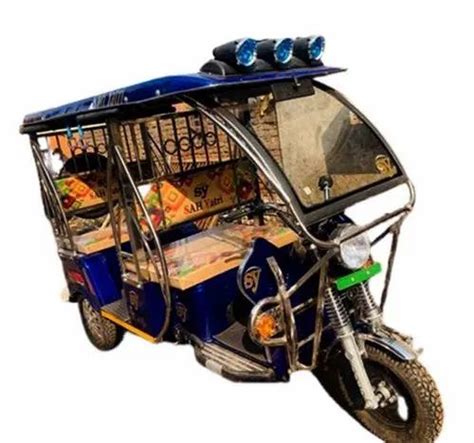 Sah Yatri Deluxe Electric Rickshaw Vehicle Capacity 6 Seater At Rs