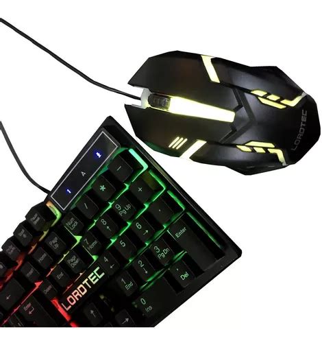 Kit Gamer Teclado Semi Mec Nico Mouse Dpi Gamer Abnt R Em S O