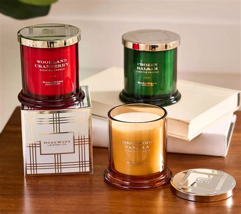 Homeworx By Slatkin Co S Oz Holiday Candles With Gift Boxes